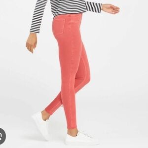 Spanx Nantucket Red Jeanish leggings small worn once!